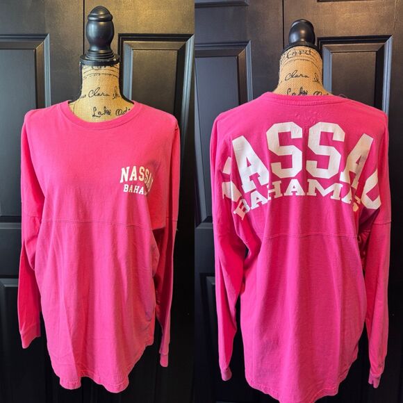 Pink NASA Bahamas spirit jersey size medium - Picture 1 of 12